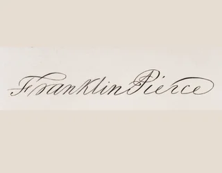 Firma de Franklin Pierce